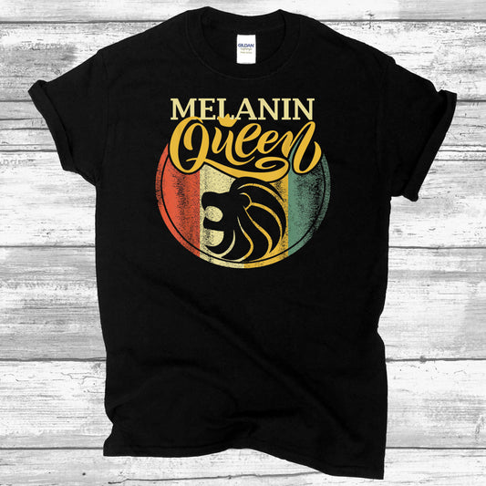 Melanin Queen Leo Lion DTF Transfer
