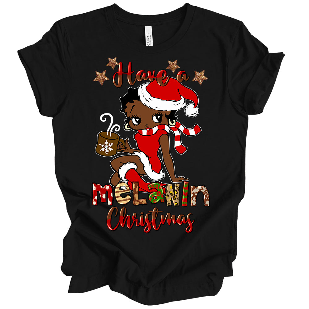Have A Melanin Christmas BB DTF Transfer