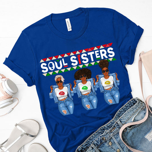 Soul Sisters DTF Transfer - lips