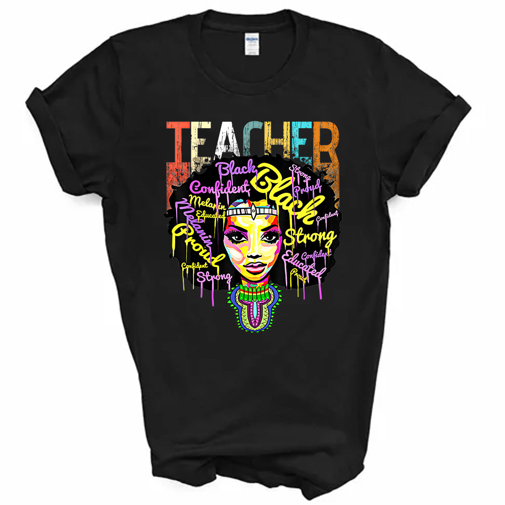 Teacher Black DTF Transfer