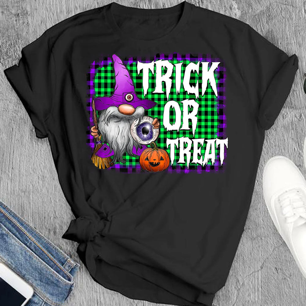 Trick or Treat Gnome DTF Transfers