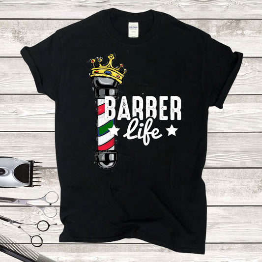Barber Mexican DTF Transfer
