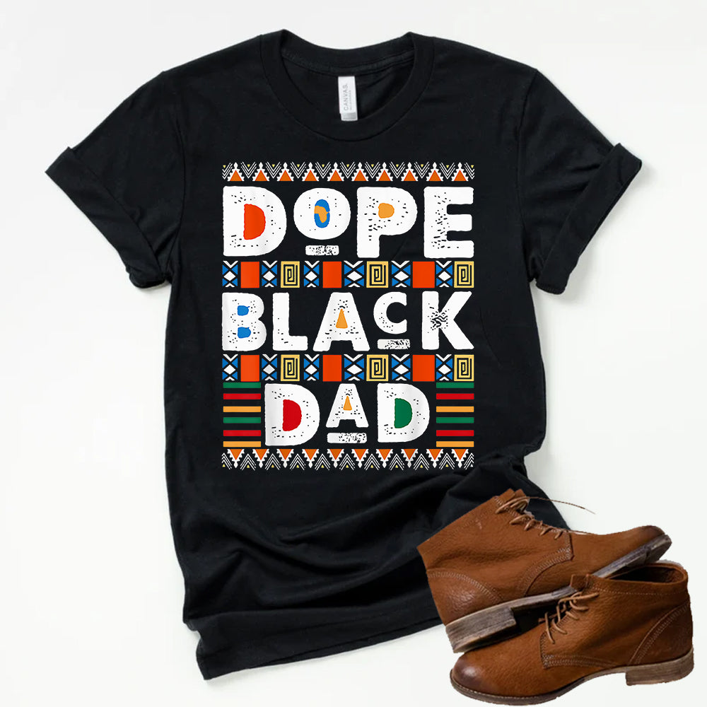 Dope Black Dad Retro DTF Transfer – dtftransfers247