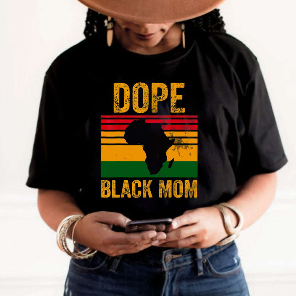 Dope Black Mom DTF Transfer