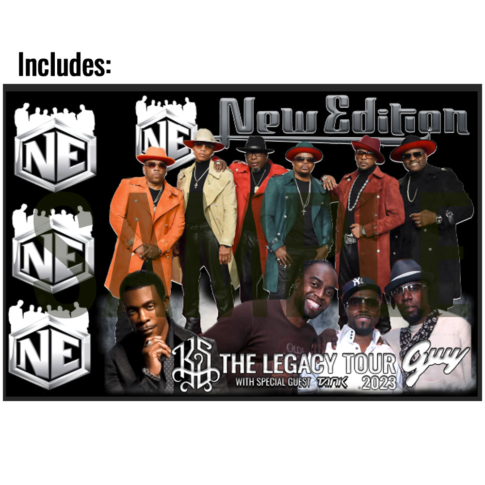 New Edition Legacy Tour DTF Transfer