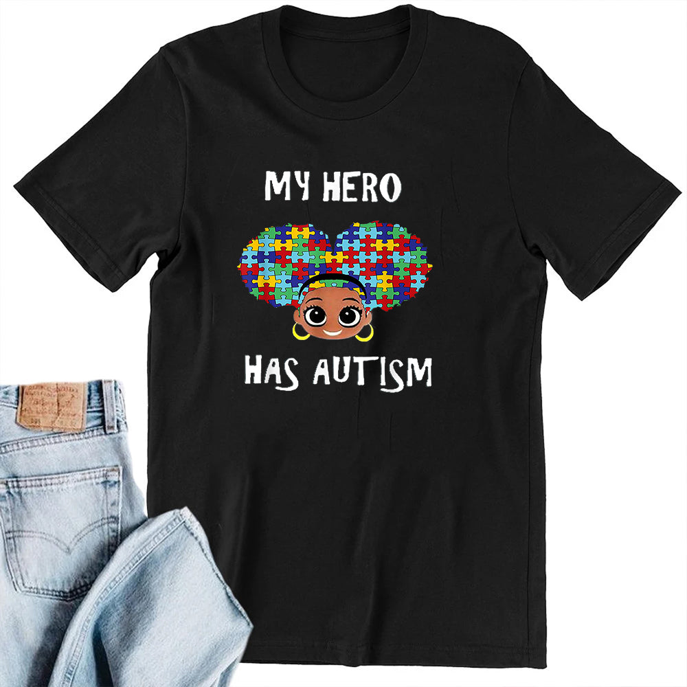 My Hero Has Autism DTF Transfer