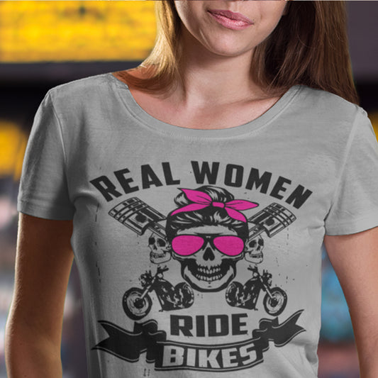Real Women Ride Bikes DTF Transfer