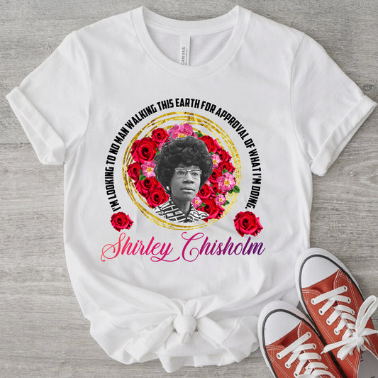 Shirley Chisolm DTF Transfer