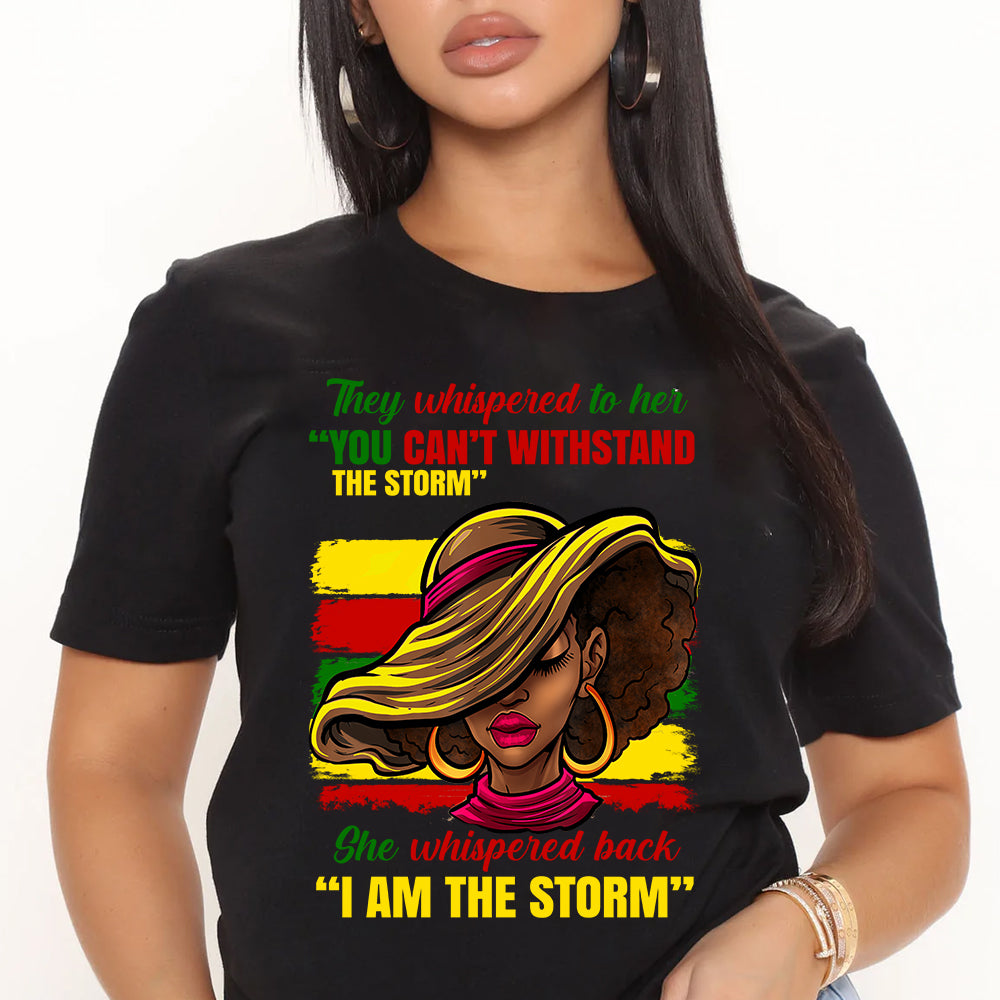 I Am the Storm DTF Transfer