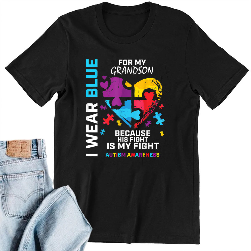 Wear Blue for My Grandson DTF Transfer – dtftransfers247
