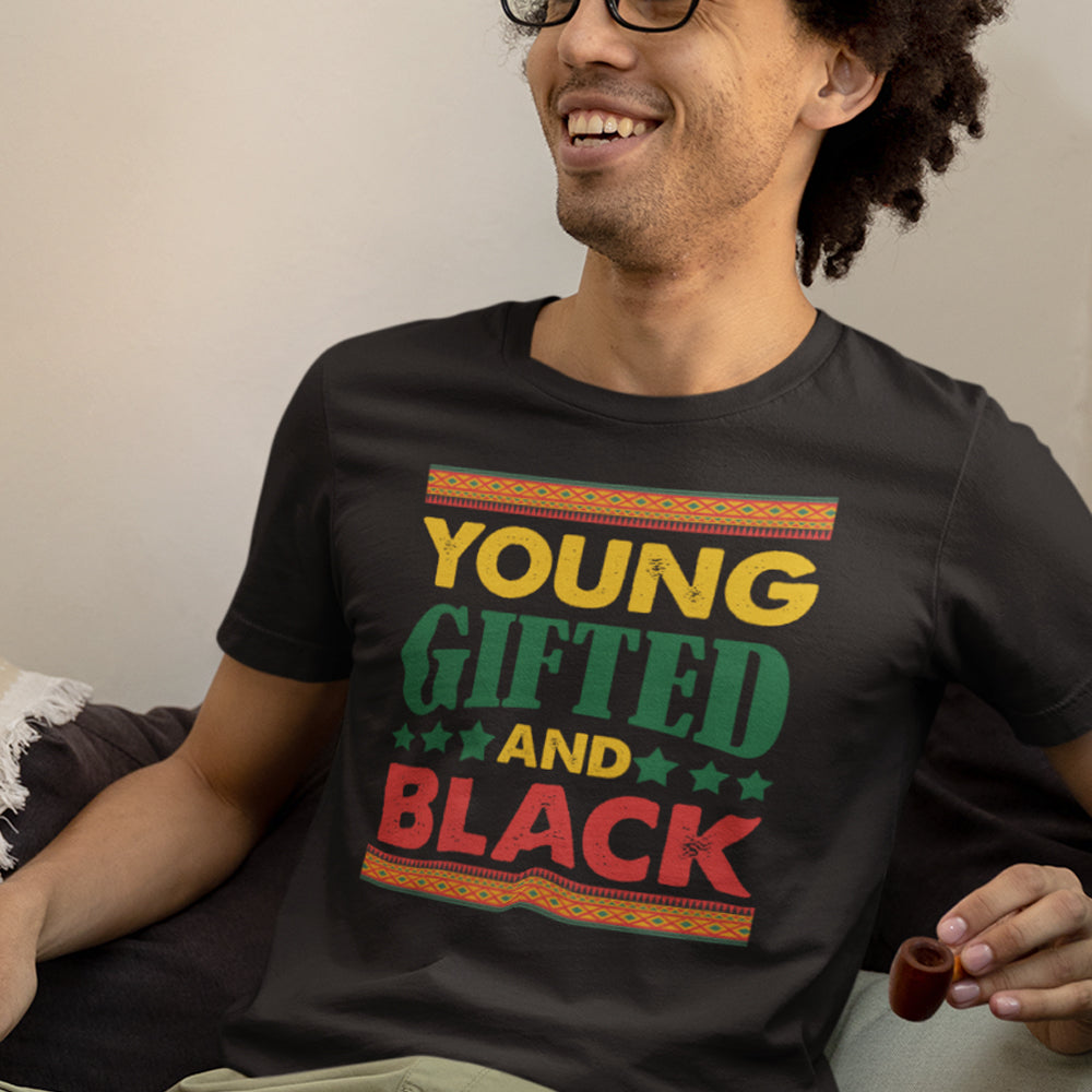 Young Gifted Black DTF Transfer